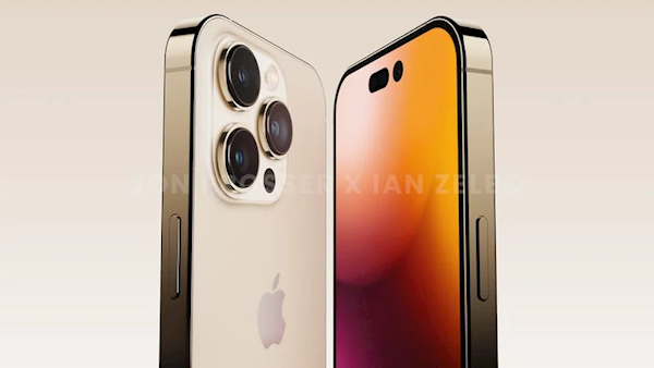 iPhone 14 Pro最新高清外形图公布：网友惊叹