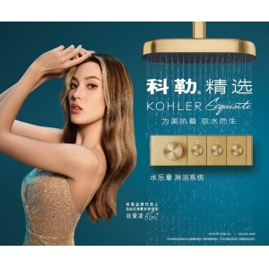 科勒精选水乐章淋浴系统，“智“定专属于你的个性化淋浴体验