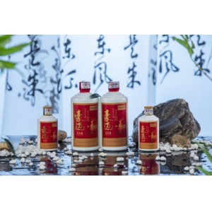 豪迈白酒纯粮造，三大原料高粱、小麦、水