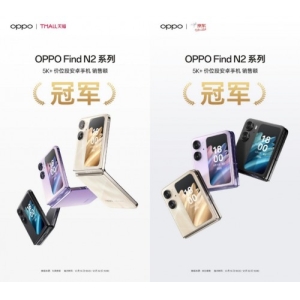 OPPO Find N2 Flip首销告捷，斩获5K+价位段安卓手机销售额冠军！
