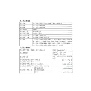 华夏大悦城商业REIT成立 规模33.24亿