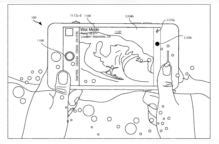 苹果新专利：在iPhone屏幕湿的情况下也能打字交互
