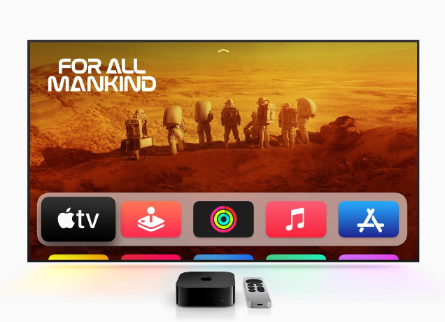 第三代苹果 Apple TV 4K 现已在海外开售，129 美元起